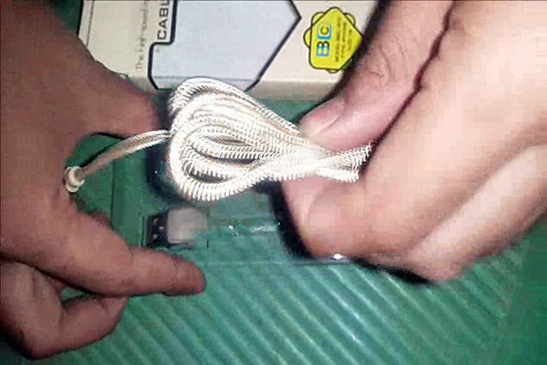 UNBOXING BBC 301I APPLE MOBILE DATA CABLE BEST CABLE WITH PURE COPPER WIRE