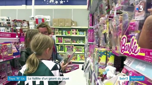 Toys'R'Us : le géant américain du jouet liquide ses magasins - Vidéo  Dailymotion