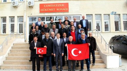 Tunceli'de  muhtarlar maaşını, Mehmetçik'e bağışladı