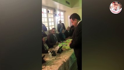 سفير مصر فى الكويت يدلى بصوته فى الانتخابات الرئاسية