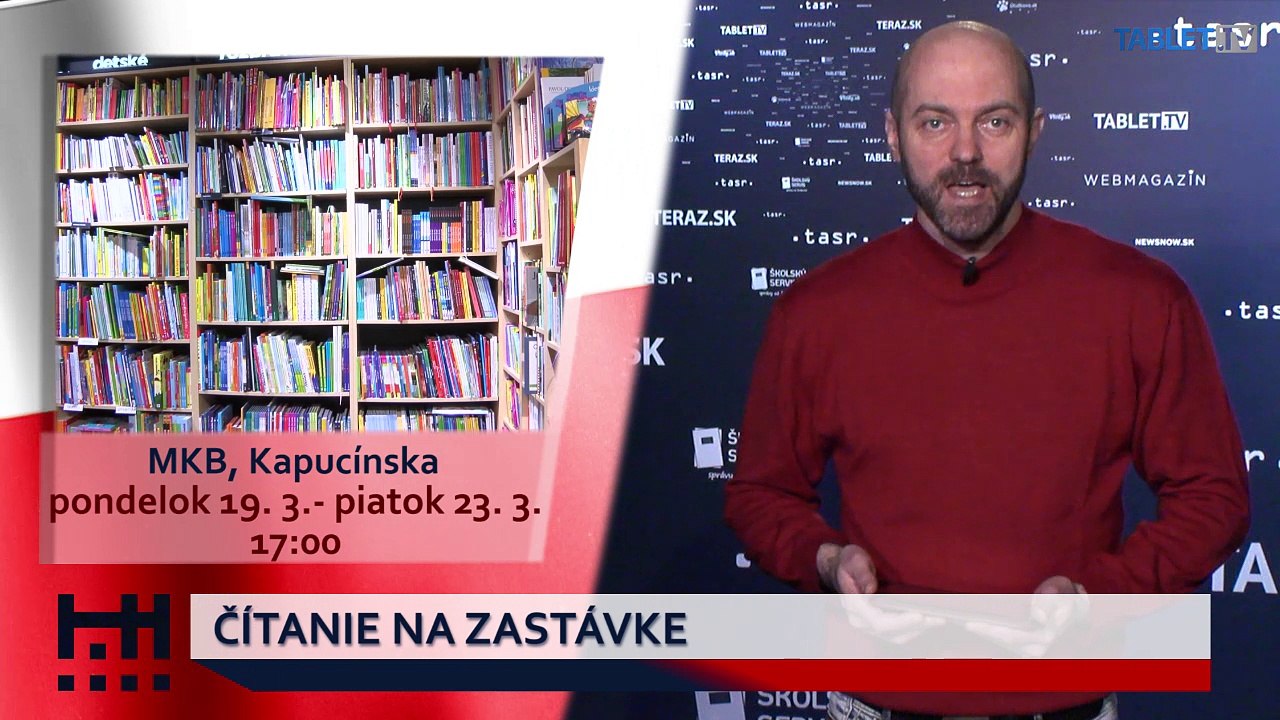 POĎ VON: Čítanie na zastávke a Febiofest