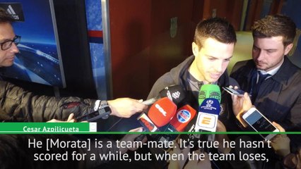 Chelsea still have confidence in Morata - Azpilicueta