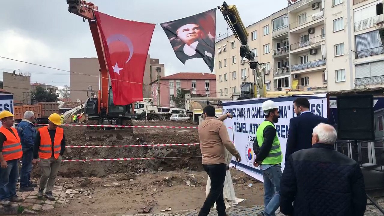 ATSO Merkez Çarşı Canlanıyor Projesi  Temel Atma Töreni öncesi
