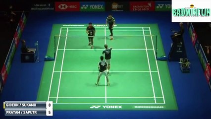 Kevin-Markus vs Angga-Rian - Smash & Highlights - All England 2018