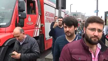 Topçular durağında tramvaylar çarptı: 1 yaralı