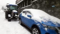 Uludağ'a mart karı...Kar kalınlığı 152 santime ulaştı