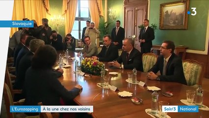 Eurozapping : crise politique en Slovaquie, Merkel réélue chancelière