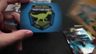 Jurassic World Panini Trading Cards 1st Box Break Part 1