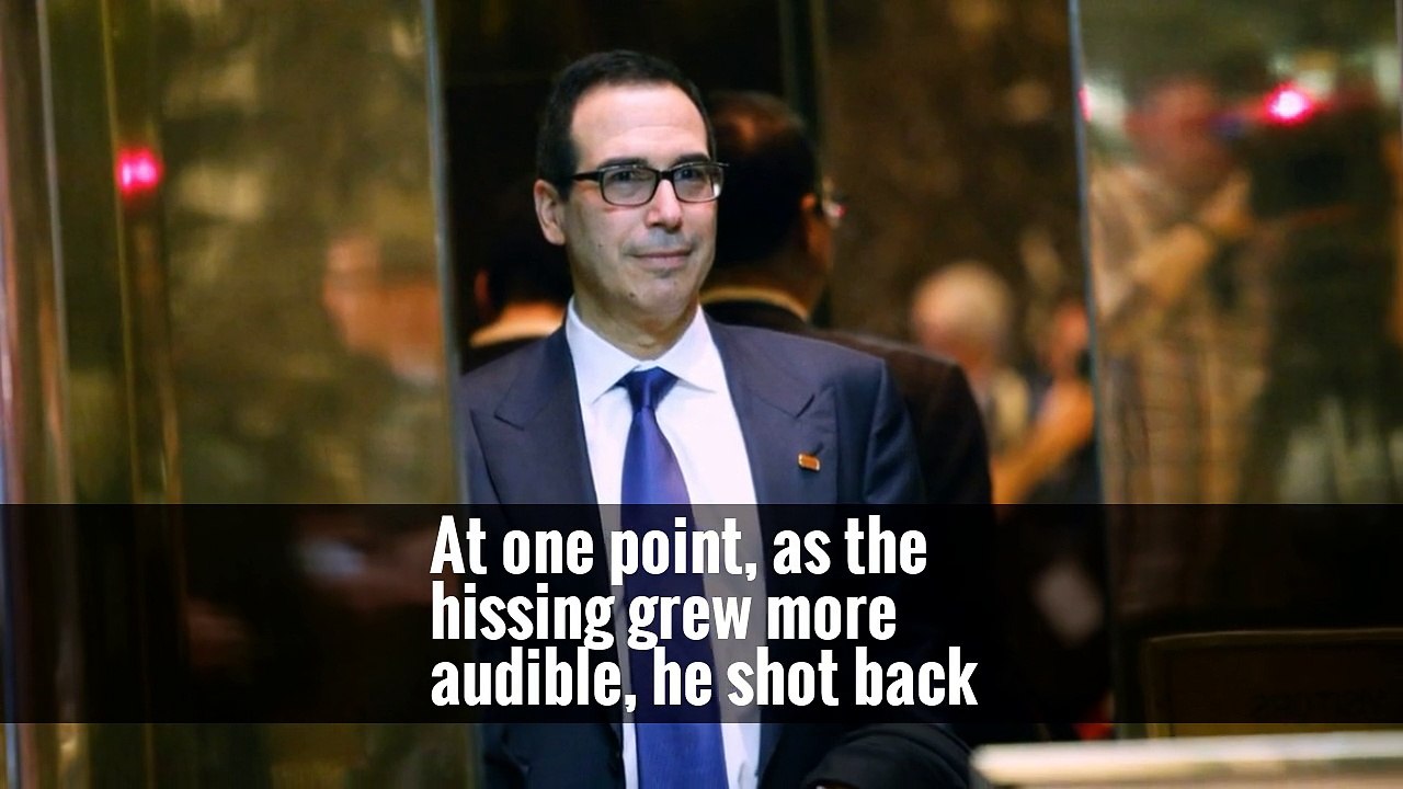 Mnuchin Blocks U.C.L.A. From Releasing Video of Students Heckling Him
