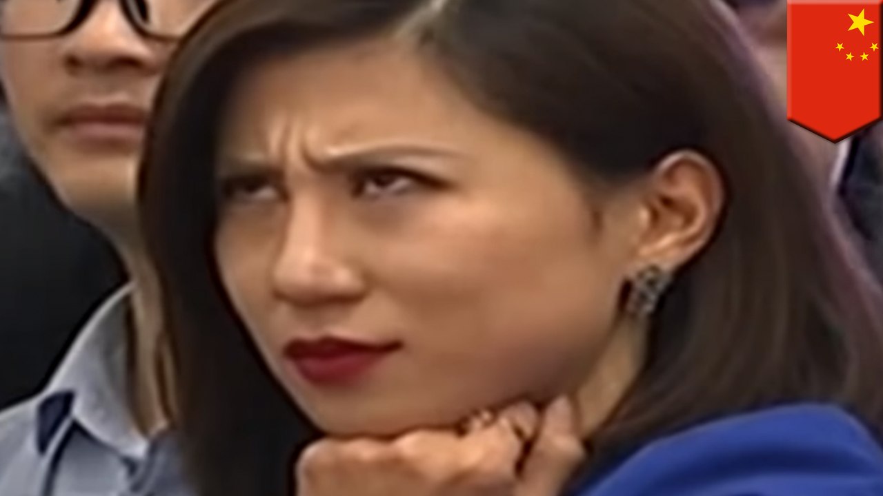 Chinese reporter’s epic eye-roll censored by Chinese censorship - TomoNews