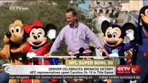 Super Bowl: Denver celebrates Broncos victory