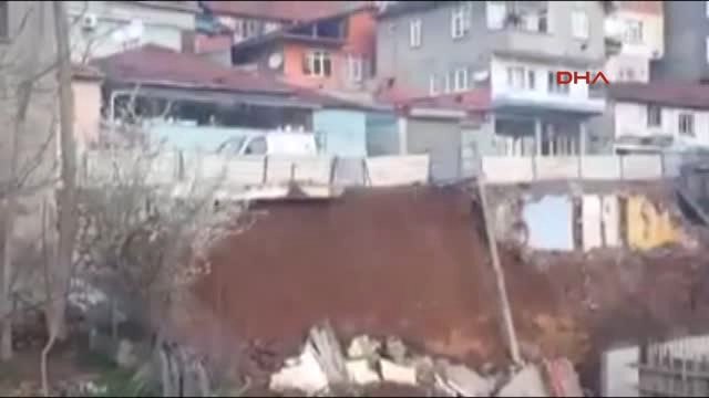 Kocaeli Toprak Kayması Sırasında Araç Böyle Taklal Attı