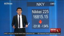 Nikkei Falls in Morning: Stocks fall in the US, China concerns