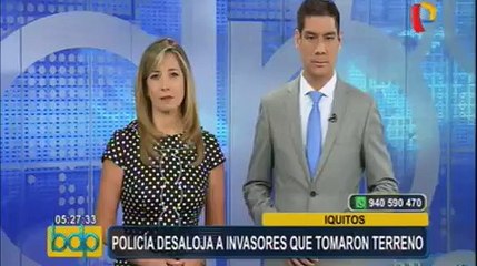 Iquitos: un nuevo desalojo se registra en la zona de Versalles