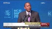 WTO Ministerial Conference: 10th meeting opens in Nairobi, Kenya