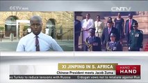 Chinese president Xi on state visit to South Africa
