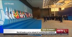 World leaders arrive ahead of G20 meeting