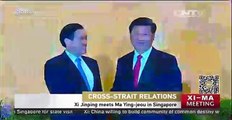 Xi Jinping meets Ma Ying-jeou in Singapore