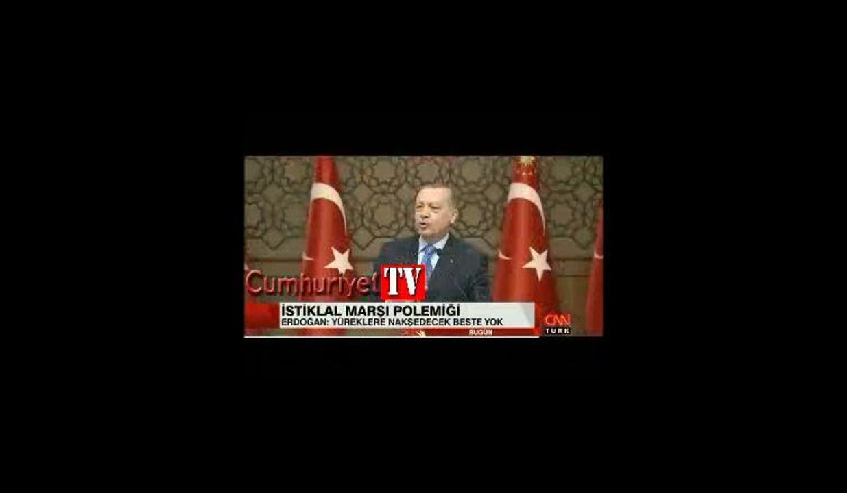 Erdoğan'ın İstiklal Marşı çıkışına CHP ve İYİ Parti'den tepki