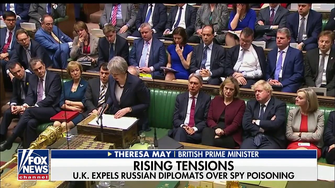 UK expels 23 Russian diplomats over poisoning of former spy