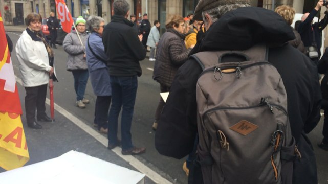 Un millier de manifestants pour le pouvoir d’achat des retraités