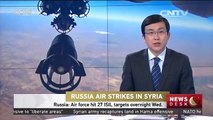 Russia  Air force hit 27 ISIL targets overnight Wed