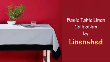 Basic Table Linen Collection by Linenshed
