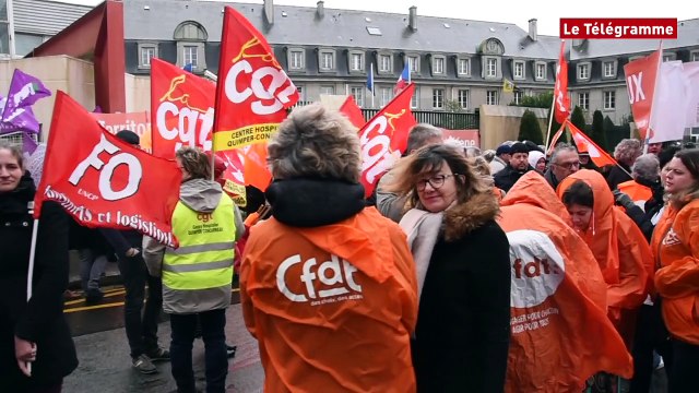 Brest. Entre 300 et 400 manifestants pour la défense des Ehpad