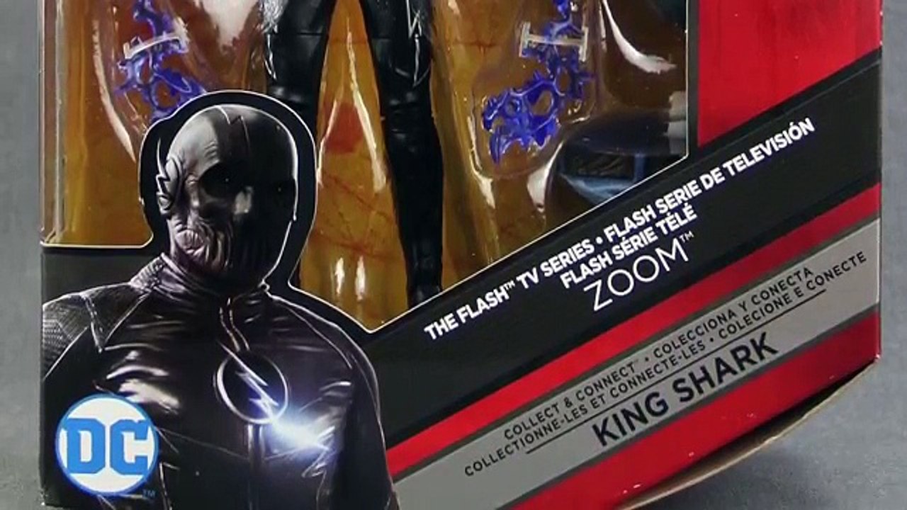 DC Comics Multiverse 6 (King Shark Wave) Flash TV Series Zoom Figure Review