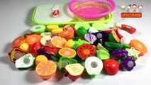 Fun Cutting Fruits and Vegetables Toys For Kids - Fruits -  Vegetables - Toys -Little Soldiers