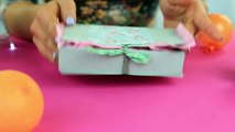 Как сделать подарочную коробку из картона своими руками
