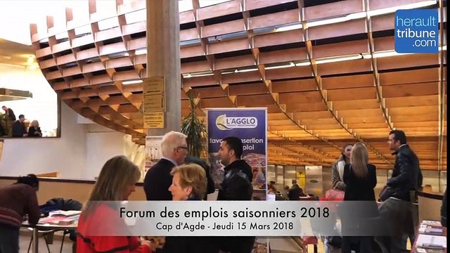 CAP D'AGDE - Le Forum des emplois saisonniers 2018