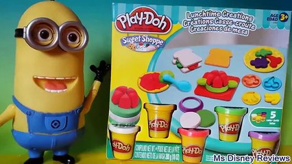 play doh lunchtime creations