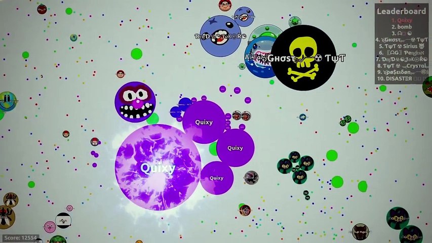 DESTROYING TEAMS IN AGARIO, Agar.io