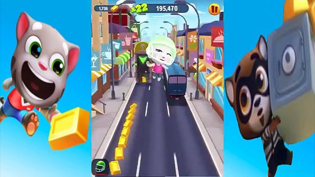 ✿ГОВОРЯЩИЙ ТОМ БЕГ ЗА ЗОЛОТОМ #2 - Новый ТОМ И ЕГО ДРУЗЬЯ - мультик игра видео для детей