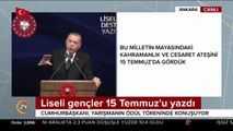 Cumhurbaşkanı Erdoğan: Etkisiz hale getirilen terörist sayısı 3525