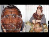Man Wears A Cage On His Head To Quit Smoking