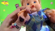 Nenuco Hermanitos al Cole - Nenuco juguetes en español - Peppa pig cuenta un cuento a Nenuco