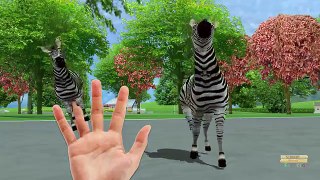 3D Spiderman Lion Dinosaur Finger Family Rhymes for Kids | Colors animals finger family song
