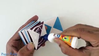 Magic Spiral Cube Box - DIY Tutorial by Paper Folds