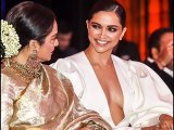 Deepika Padukone Hot Cleavage Show At Hello Hall of Fame Awards 2018