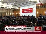 Q&A session of news briefing: NPC's role in China's reforms