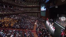 Cumhurbaşkanı Erdoğan, Liseliler Destanı Yazıyor Şiir ve Kompozisyon Yarışması Ödül Töreni'ne katıldı - ANKARA