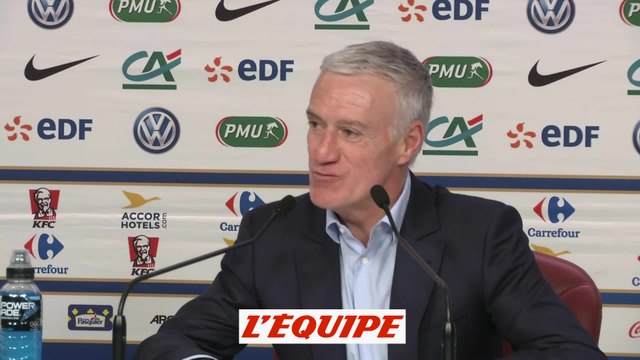 Deschamps «Je voulais revoir Benjamin Pavard» - Foot - Bleus