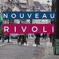 Nouvelle piste cyclable rue de Rivoli