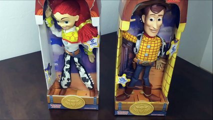 Toy Story: Woody And Jessie Pull String Talking Figures - 16