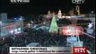 Large crowds gather in Bethlehem for Christmas Eve celebrations