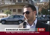 Damascus residents braced for military strikes