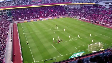 2017 J1第15節 鹿島アントラーズ VS 札幌 ペドロ ジュニオール1点目ゴール後