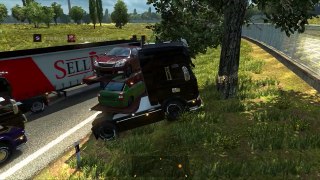 Euro Truck Simulator 2 Multiplayer | Funny Moments & Crash Compilation | #27